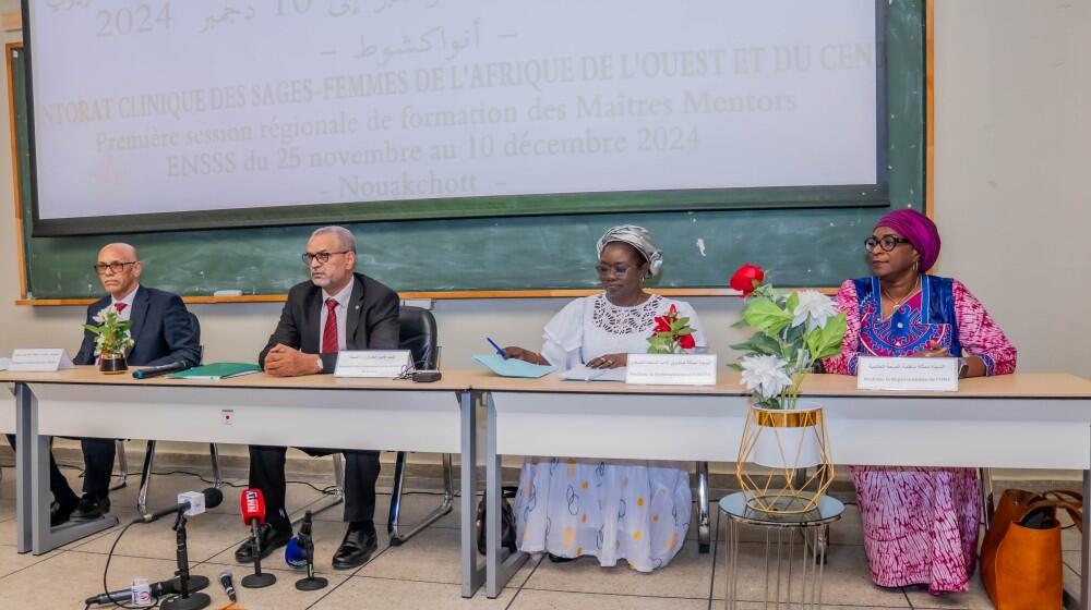 Ouverture officielle de la 1ère session de formation régionale organisée à Nouakchott pour les maîtres mentors en Afrique de l’Ouest et du Centre