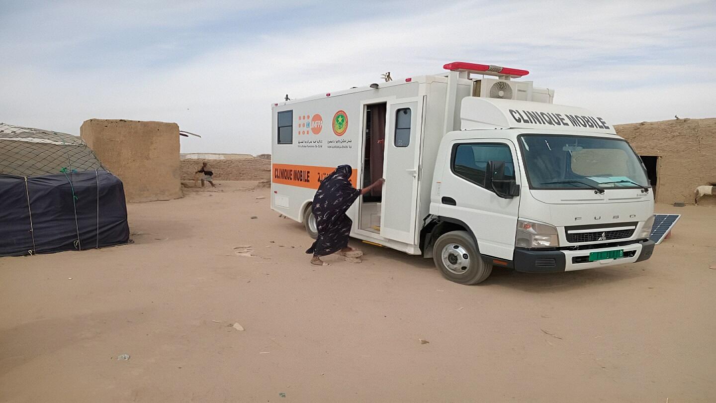 Camion mobile (Clinique mobile UNFPA)