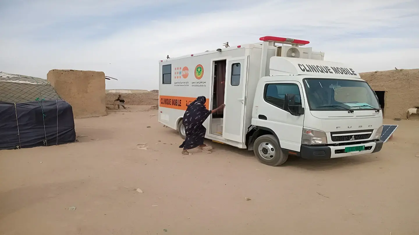 صندوق الأمم المتحدة للسكان ينشر عيادة متنقلة لتحسين فرص الحصول على الرعاية الصحية للفئات السكانية الضعيفة على الحدود مع مالي