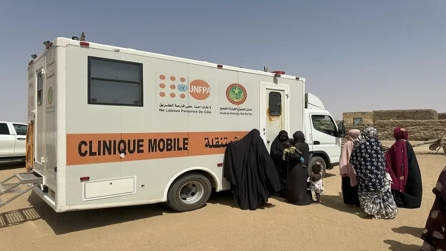 La clinique mobile, une solution adéquate et innovante pour “ne laisser personne de côté” dans les zones les plus enclavées de la Mauritanie