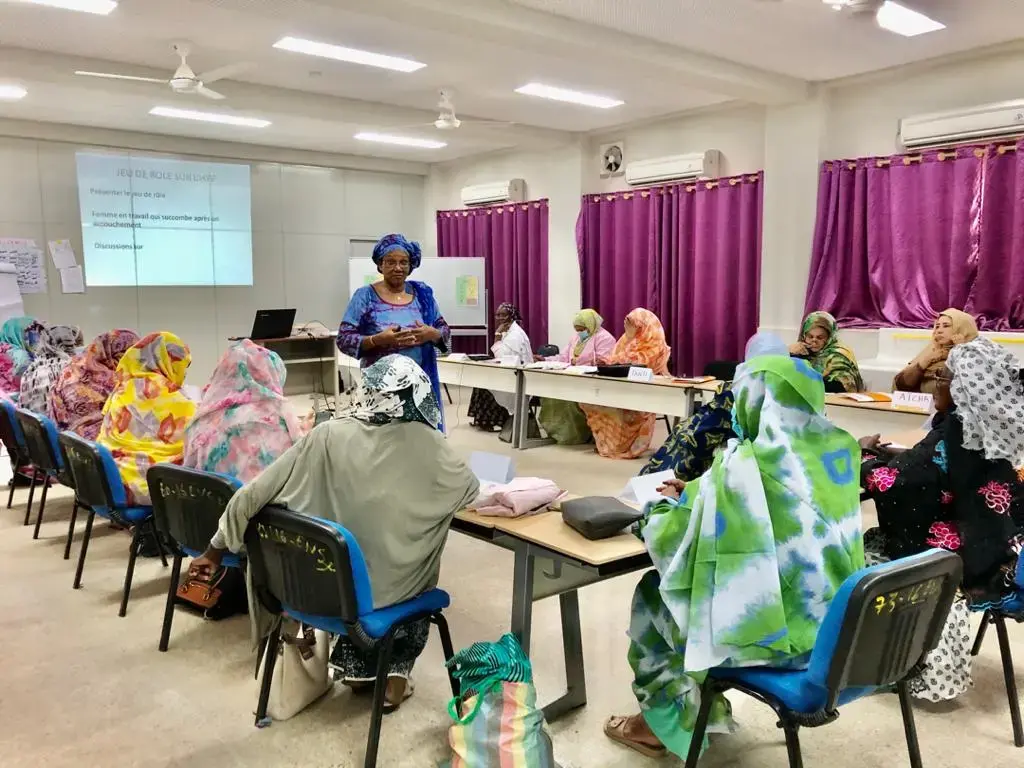 Mentorat clinique des sages-femmes : démarrage de la première formation à Nouakchott